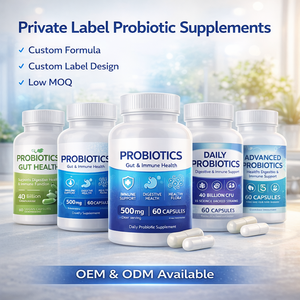 Complément de Probiotiques Haute Puissance 500mg pour la Santé Digestive et la <span class=keywords><strong>Flore</strong></span> <span class=keywords><strong>Intestinale</strong></span> Saine – Fabricant en Marque Blanche - Product Image 6
