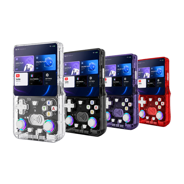 Dual Android X36 Ultra Handheld Game Consoles 3500mah 4.2-inch IPS Screen Multiple Emulators Gaming Player Support Wifi
