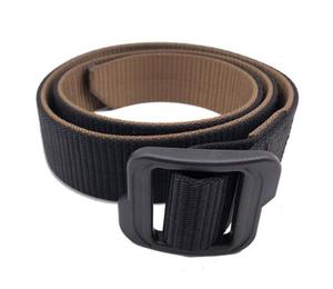 Ceinture tactique GB57 de 1,5 pouce à deux couches, bicolore, en sangle de nylon, sans boucle en métal, pour le port dissimulé (CCW) - Product Image 1