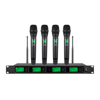 Nouvel Arrivage Système de Microphone Sans Fil Portable Professionnel UHF 8/6/4/2 Canaux – Kit Micro Karaoké pour Spectacles Scéniques
