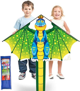 Grandes cerfs-volants dinosaures pour garçons et adultes, faciles à faire voler et à assembler, parfaits pour les sorties à la plage, les activités familiales au parc et les jeux en plein air. - Product Image 1