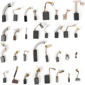 Kit de balais de rechange en carbone pour outils électriques : meuleuse d'angle, scie <span class=keywords><strong>circulaire</strong></span>, marteau perforateur, moteur électrique - Product Image 1