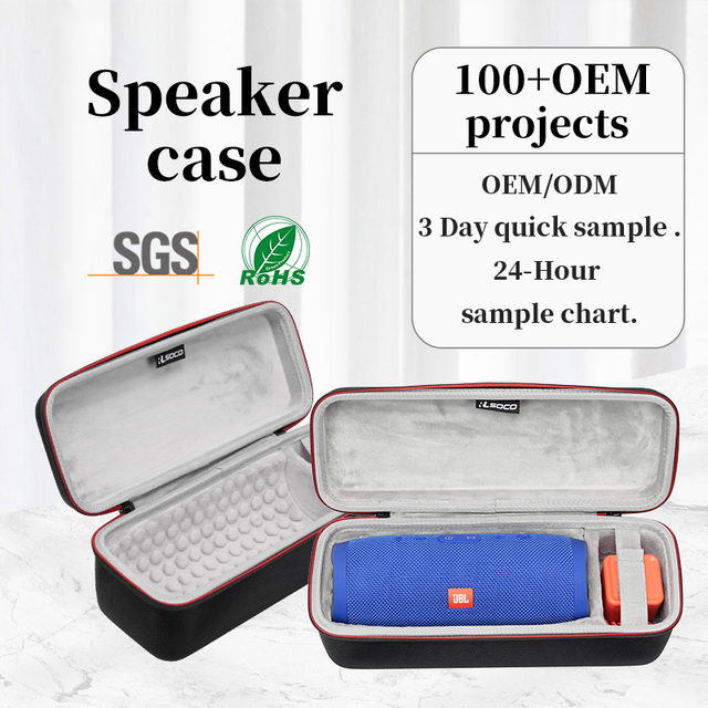 RLSOCO Factory Custom Hard Speaker Case Travel Carrying Case bluetooth Speakers Portable Waterproof case Bag for JBL Boombox 2