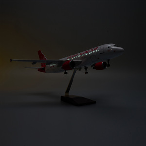 Modelo de Avión A320 de Virgin America Airlines, Tamaño 45 cm, para Regalo, Modelos de Aviones, Aerolíneas, Modelo de Aviones Boeing - Product Image 4