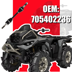 Eje de Transmisión Delantero JGMOTO, Compatible con Outlander Max Renegade <span class=keywords><strong>650</strong></span> 850 1000R OEM 705402236 - Product Image 6