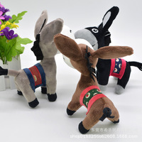 Emula – figurine en peluche de luxe en coton, dessin animé, chant et danse, animal en peluche Bullseye, âne
