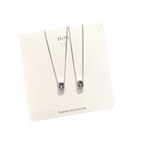 Collier avec pendentif personnalisé en argent 925 plaqué rhodium, bijoux fins, gris, taille radiant 6x8mm, tendance, cadeau de mariage