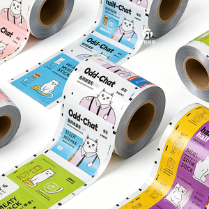 Recyclable Packaging Rollstock Pet Food Packaging Film High Barrier <b>Laminated</b> Roll Film Manufacturer - Product Image 5