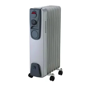 Professional 7 Fins 365*135*650cm 1500w Room Electric Machine Filled Radiator Oil Heaters