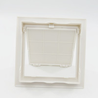Panneau d'accès 300x300mm Panneau d'accès de plafond Trappe d'inspection en plastique pour salle de bain Plaque de plâtre Mur Chauffage Tuyau Câble de travail