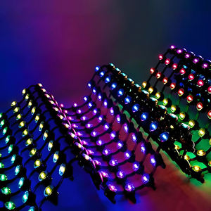 Üretici P50 açık LED ızgara reklam ekran noktası ışıkları PVC malzeme ile IP66 su geçirmez 100 LEDs - Product Image 3