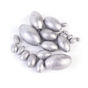 <span class=keywords><strong>Kit</strong></span> de pêche 1g-120g : Plombs œuf et plombs plombés pour eau douce et eau salée, ensemble de plombs de lancer pour la pêche au bar, forme ovale - Product Image 3