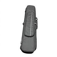 Sac de transport souple pour queues de billard à 8 trous avec accessoires pour 9 boules et compartiment pour 1/2 queue de snooker