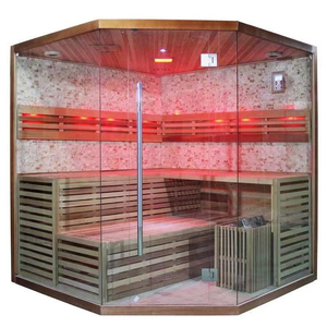 Sauna de forme personnalisée Spa thérapie thermique Sauna <span class=keywords><strong>halo</strong></span> thérapie au sel lumière rouge infrarouge sauna chaise longue vapeur sèche - Product Image 2
