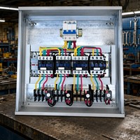 Boîtier de distribution métallique intérieur personnalisable JXF 220V 380V 50Hz 60Hz avec disjoncteurs MCB et MCCB pour panneau de commande de protection de circuit