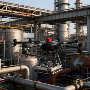 Drone de fret lourd industriel haute résistance GD-HJ-D200 200 kg, vol de charge de 20 à 25 minutes, vitesse de 21 m/s, IP68, évitement d'obstacles - Product Image 4