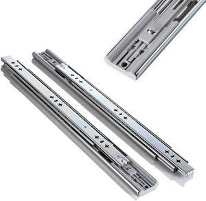 Full Extension 53mm <strong>Drawer</strong> Runner Rail 700mm Ball Bearing Heavy Duty Soft Close Full Extension <strong>Drawer</strong> <strong>Slides</strong> Kitchen Outdoor Gym