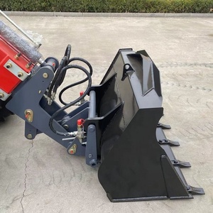 Machines de terrassement 1 tonne 1.2 tonnes chargeuses sur pneus hydrauliques chargeur à bras télescopique petites chargeuses sur pneus avant à vendre - Product Image 6