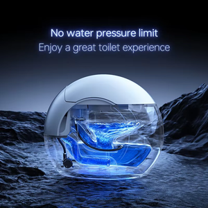 Inodoro Inteligente con Tapa Abatible Automática en Forma de Huevo, con Altavoces Bluetooth Integrados, de Pie, Compatible con OEM - ¡Venta Caliente! - Product Image 3
