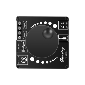 YS-AP50L khuếch đại âm thanh nổi kỹ thuật số mini 50W + 50W mô-đun bảng khuếch đại công suất loa 50wx2 Bluetooth 5.1 amp tự làm - Product Image 3