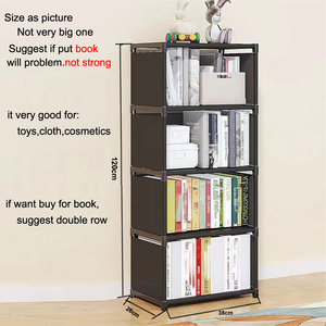 <span class=keywords><strong>Cubos</strong></span> de almacenamiento modernos de bricolaje Estante de libros Estante de juguete Precio barato - Product Image 2