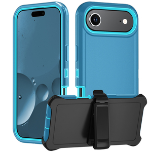 Funda Protectora Resistente de 3 Capas con Clip para Cinturón, Venta al por Mayor en México, para Teléfonos <span class=keywords><strong>Android</strong></span> y iPhone 17 Air - Product Image 1
