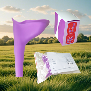 Entonnoir vertical réutilisable pour femmes, idéal pour les situations d'urgence en extérieur et en voyage – Vente en gros - Product Image 6
