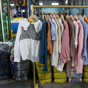 Ukay, blusa para mujer, ropa superior de mujer, ropa usada de color, tela usada de algodón, fardos de ropa usada de primera calidad de Korean Thrift Bale - Product Image 3