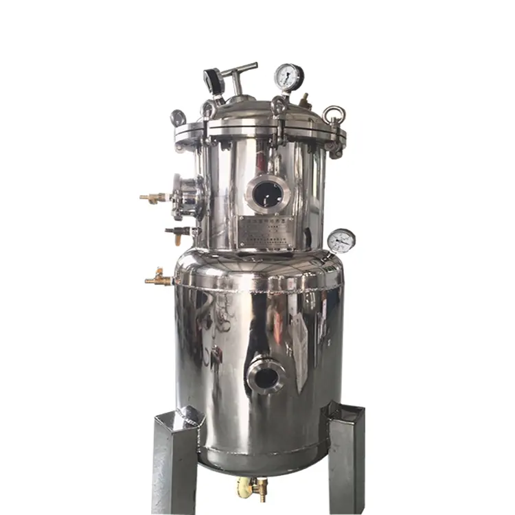 Fermentador de acero inoxidable para cultivo de hongos, equipo de fermentación