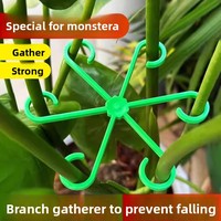 Supports de fixation en plastique pour plantes grimpantes, avec ressort anti-encrochement et support de plumes, pour la mise en forme des branches et des pots de fleurs en aménagement paysager