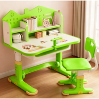 Meubles de classe scolaire, ensemble de table et de chaise pour enfants, bureau et chaise pour étudiants pour l'étude à domicile