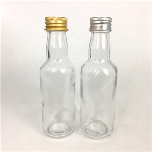 Wholesale 50ml <strong>Small</strong> Glass <strong>Vodka</strong> <strong>Bottle</strong> for Liquor - Product Image 2