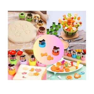<b>Cookie</b> Cutter Set 20-Piece Stainless Steel Animal Dinosaur Butterfly Shapes Pastry <b>Mold</b> for Baking Decorating - Product Image 4