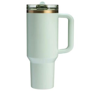 H2.0 vente en gros gobelet 40oz tasse à café avec poignée Tie Dye 40oz gobelet en acier inoxydable - Product Image 6