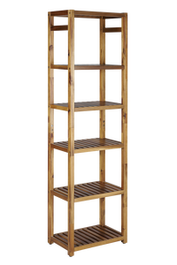 [BeNK] Estante de Esquina de Madera de Acacia de Múltiples Niveles para el Hogar, Fácil de Limpiar, Bajo Mantenimiento, Multifuncional - Product Image 6