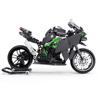 Ventes chaudes - Ensemble de briques de construction techniques H2R - Jouets de construction - Moto pour enfants - Cadeau