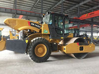 Compacteur routier vibrant à tambour unique robuste XS143J de 14 tonnes avec force d'excitation de 274 kN, moteur et pompe