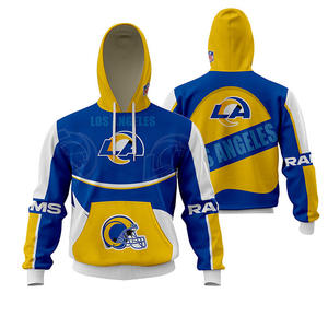 Sudaderas con Capucha de Moda para Hombre, Venta Caliente, Fútbol Americano, Todos los Equipos, Ropa de Invierno, Deportes de Equipo, Sudaderas de Poliéster - Product Image 6
