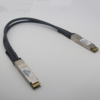 Kabel Serat Optik Realsea Factory Passive 400G QSFPDD DAC 0.5M Direct Attach Copper OEM Modul Transceiver QSFPDD untuk SWITCH
