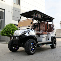 Carrito de Golf Eléctrico de 2/4/6 Plazas Directo de Fábrica |   Vehículo Eléctrico de Baja Velocidad para el Vecindario, Tipo Buggy de Golf, en Venta