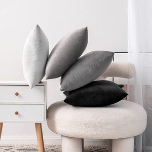 Soft Decorative Solid square Pillowcase Velvet <strong>Throw</strong> Cushion Cover <strong>for</strong> Sofa Couch Bed <strong>Chair</strong> - Product Image 4
