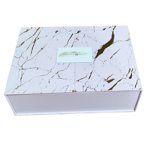 Custom Logo Factory Direct Luxury Two Doors Opened White <b>Black</b> Paper Rigid Cardboard Packaging Magnetic Closure Package Gift <b>Box</b> - Product Image 5