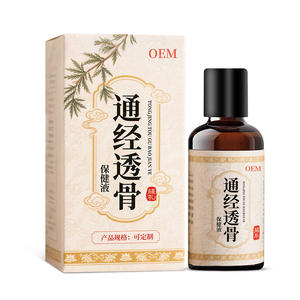 Huile de massage auto-chauffante OEM Meridian Clearing Bone Penetrating Health Tonic 50ml pour soulager les douleurs au cou, aux épaules, à la taille, aux jambes et aux genoux - Product Image 1