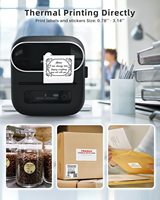 Imprimante d'étiquettes Phomemo M220 Mini imprimante d'étiquettes de codes à barres sans fil Portable Machine d'étiquettes autocollantes pour adresse