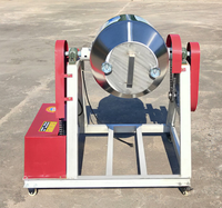 Équipement de mélange en acier inoxydable farine alimentaire poudre prémélange mélangeur machine double cône mélangeur