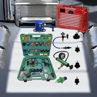 Kit de test de pression de radiateur automobile à affichage numérique, à commande manuelle, avec étui rigide, détection de fuite, analyseur de moteur, outils en acier inoxydable 201