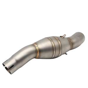 Tubo Centrale per Sistema di Scarico Moto in Acciaio Inossidabile di Alta Qualità 50,8mm per Sostituzione - Product Image 3