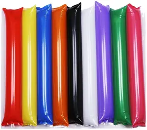 PE Cheer Leading Spirit Inflatable Cheering Stick For Birthday Party Decoration Sports