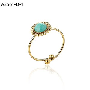 แหวนแฟชั่นประดับ PIEDRA NATURAL A3561 สำหรับผู้หญิง เครื่องประดับคุณภาพสูง - Product Image 6