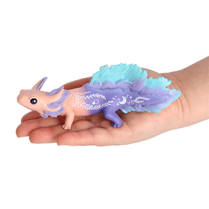 Figuras de Animales de PVC Sólido al por Mayor: Modelo de Estatua de Salamandra Axolotl Elfo Mítico de Simulación - Product Image 1